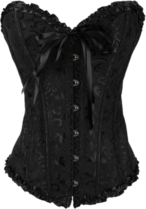 Women's Gothic Lace Up Corset Top