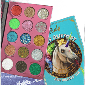 Rude Cosmetics Sin of Glittony Glitter Palette