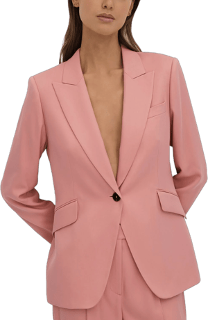 Reiss Women's Millie Tailored Single-Breasted Suit Blazer