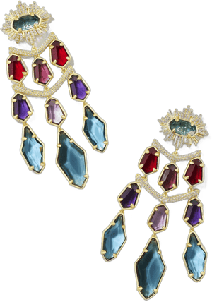 Kendra Scott Alexandria Tiered Statement Earrings