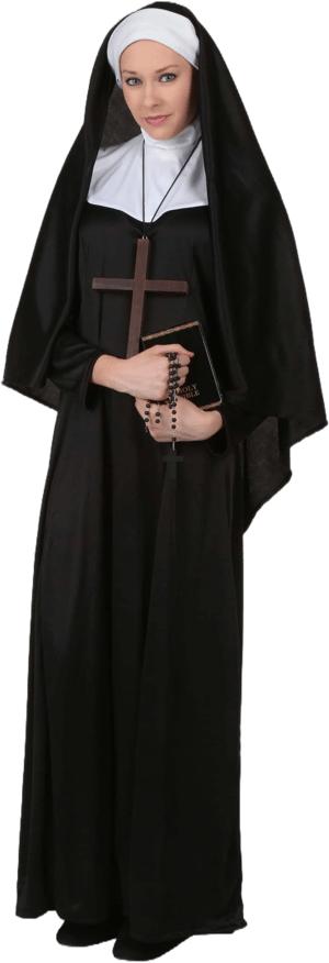 FUN Costumes Women's Traditional Nun Costume Religious Costumes