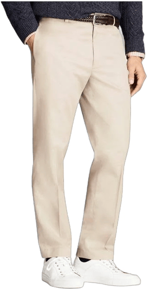 Brooks Brothers Men's Clark Straight-Fit Stretch Chino Pants