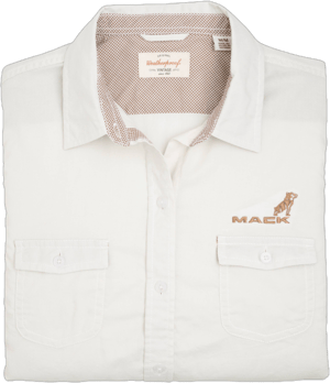 Mack Trucks Ladies Button Down Shirt