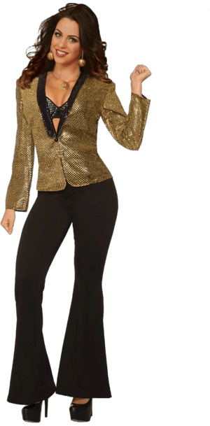 Forum Novelties Women's Disco Sequin Blazer