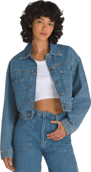 Vans Women's Raynes Denim Crop Jacket