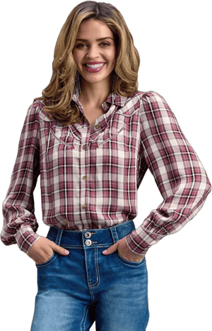 Cato Rodeo Plaid Shirt