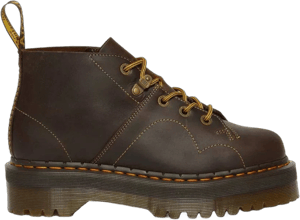 Dr. Martens Brown Church Arc Platform Monkey Boots