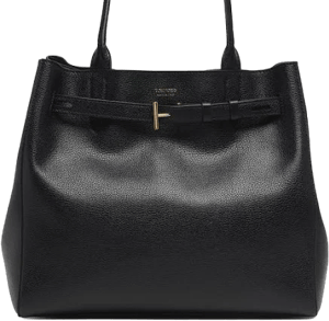 TOM FORD Audrey Grain Leather Tote Bag