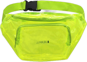 JJ Malibu Highlighter Translucent Fanny Pack