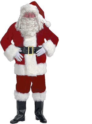 Halco Velvet Santa Suit