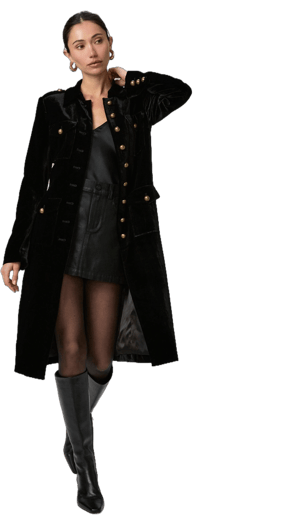 Minetta Velvet Coat