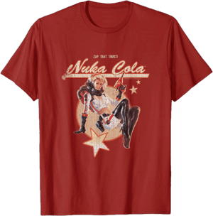 Fallout Video Game Retro Nuka Cola Ad T-Shirt