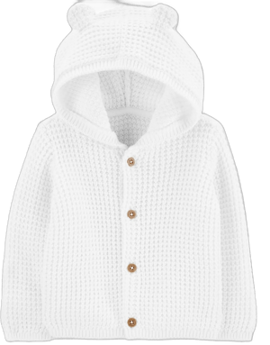 OshKosh B'gosh and Carter's Baby Hooded Bear Cardigan