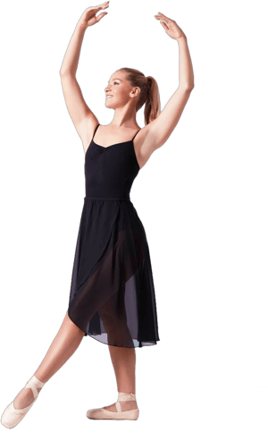 Move Dance Long Ballet Wrap Skirt