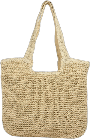 Straw Woven Tote Bag