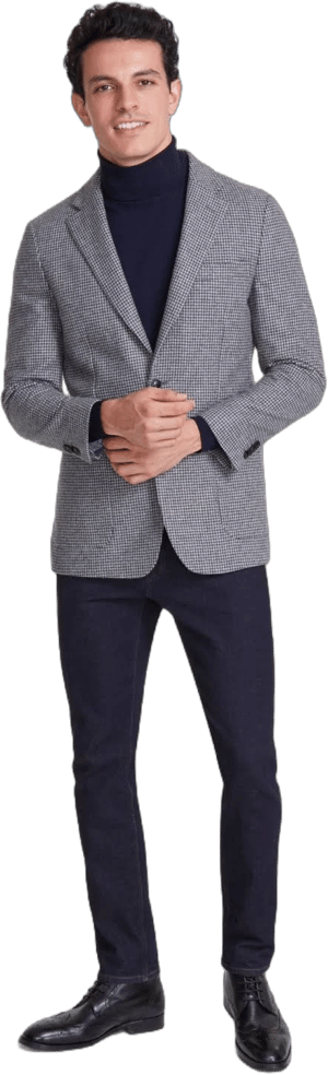 Tommy Hilfiger Men's Modern-Fit Wool Blend Sport Coat