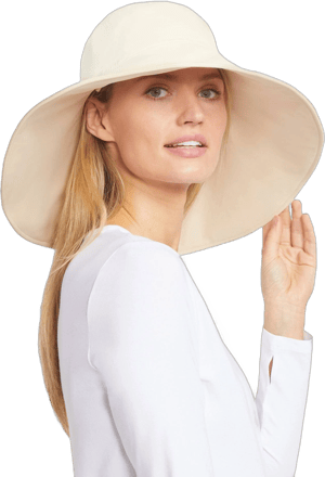 Solbari Women's Ultra Wide Brim UPF 50+ Sun Hat