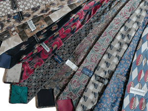 Vintage Silk and Polyester Neckties