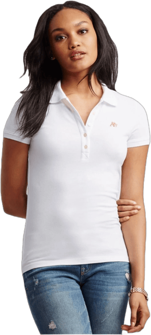 Aeropostale Women's A87 Polo Shirt