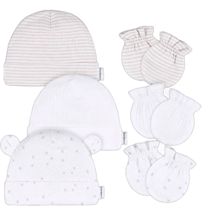 Gerber Baby 3pk Hats & Mittens