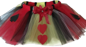 Queen of Hearts Halloween Tutu