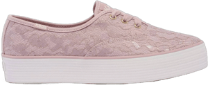 Keds Women's Point Toe Glitter Platform Sneakers