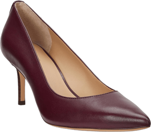 Ralph Lauren Women's Lanette Pointed Toe Nappa Leather Pumps