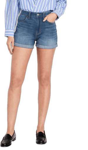 Old Navy Women's High-Waisted 3-Inch Jean Shorts