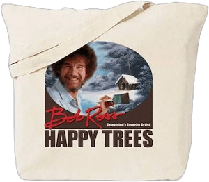 Bob Ross Tote Bag