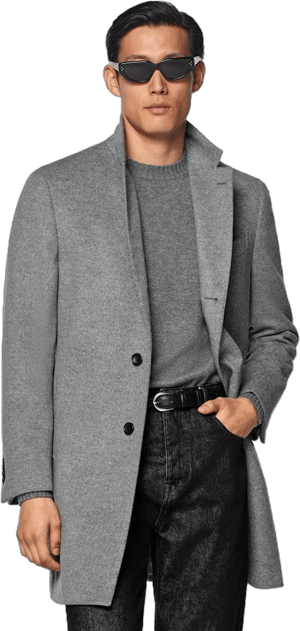 Suitsupply Men's Pure Wool Overcoat