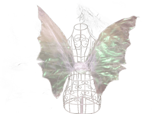 Fairy Wings Realistic Shimmery Iridescent Butterfly Wings