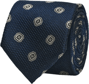 Modern Silk Geo Scales Tie