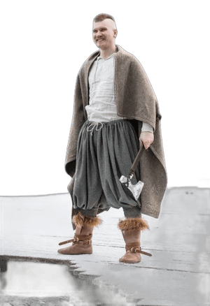 Viking Pants “Olegg The Mercenary” Wool Blend