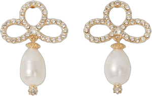 The Met Store Royal Tudor Pearl Drop Earrings