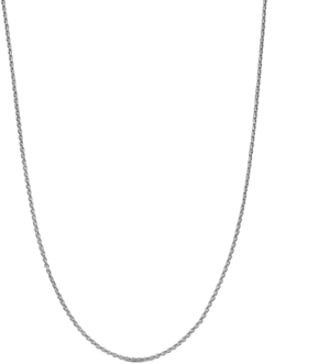 Sterling Silver Cable Chain Necklace, 20"