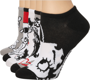 Betty Boop Women's 5 Pack No Show Socks