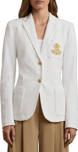 Ralph Lauren Women's Bullion Jacquard Blazer