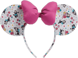 Vera Bradley Outlet Women's Disney Minnie Mouse Ear Hair Headband in Playful Figaro