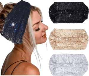 Gortin Sequins Sparkle Twist Headband