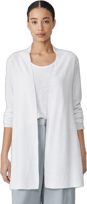 Eileen Fisher Women's Organic Linen Cotton Cardigan