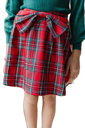 Girls Kate Tartan Plaid Skirt