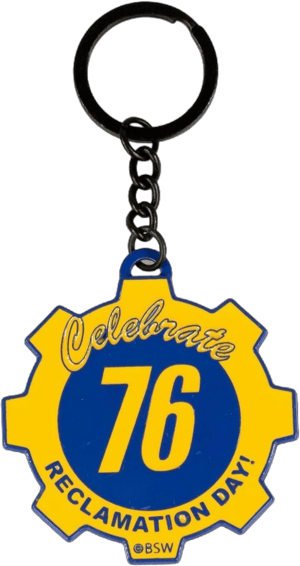 Fallout Boy Collector's Edition Reclamation Day Keyring