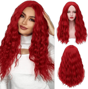 Women's Long Curly Wavy Synthetic Heat Resistant Wig