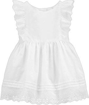 OshKosh B'gosh Baby Girl Eyelet Ruffle Dress