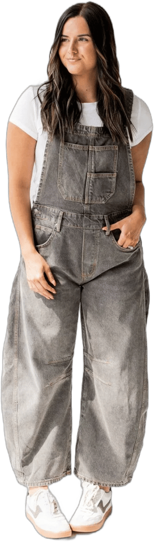 Free People Women's Good Luck Overalls