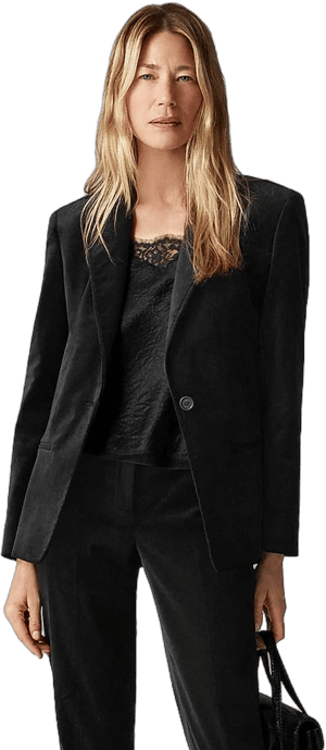 J.Crew Women's Alexandra Velvet Blazer