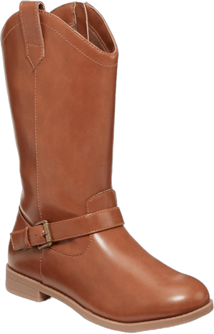 Old Navy Kids Tall Faux-Leather Buckled Boots