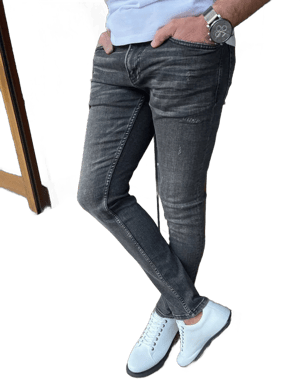 MCR Tailor Morrison Slim Fit Ripped Jeans