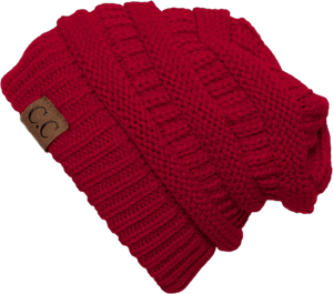 C Women's.C Thick Slouchy Knit Beanie Cap Hat