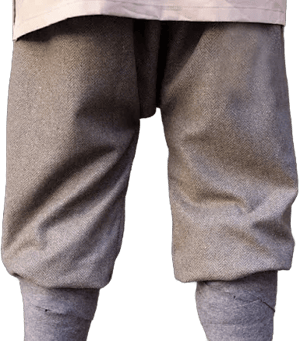 Wool Viking Pants, High Breeches / Trousers